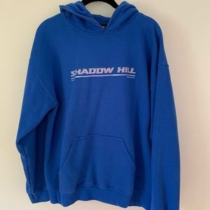 blue shadow hill hoodie